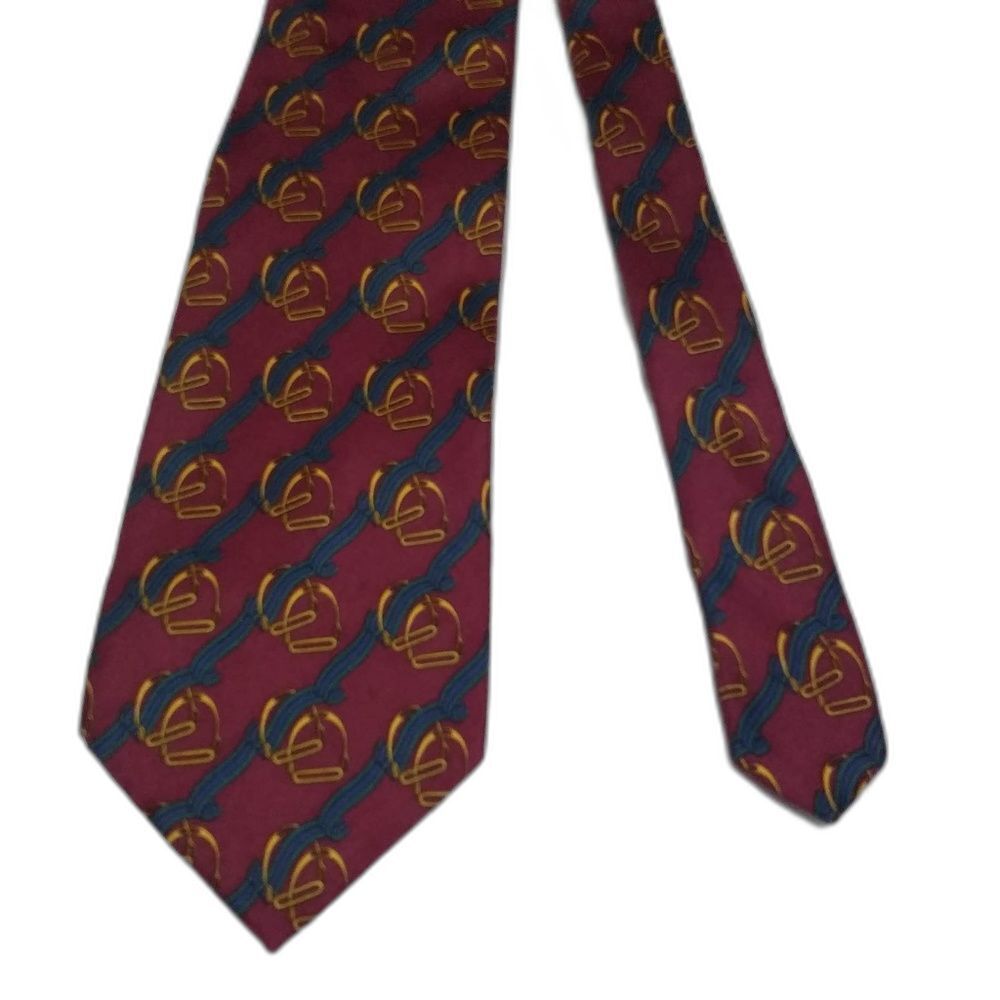 PAOLO GUCCI SILK  GG MONOGRAM TIE